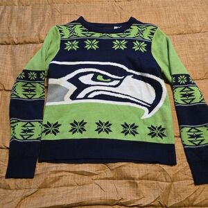 NFL Seattle Seahawks Christmas Crewneck Sweater